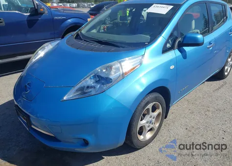 2012 Nissan Leaf Sv from USA, damaged, VIN JN1AZ0CPXCT025836